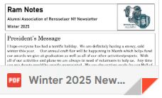 Newsletter Winter 2025/6